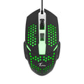 Techie Spark Wired Optical Mouse | USB Mouse for PC & Laptop | Ergonomic Computer Mouse