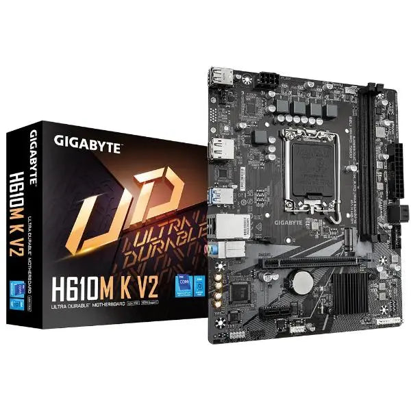 Gigabyte H610M K V2 LGA1700 Micro-ATX Motherboard