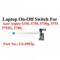 Acer | Power Button Board | LS-6902P | Aspire 5350 5750 5750G 5755 5755G 5780