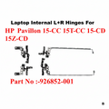 HP | Laptop Hinges (L+R) | 926852-001 | Pavilion 15-CC 15T-CC 15-CD 15Z-CD