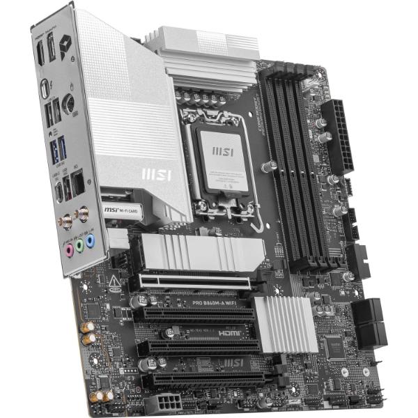 MSI PRO B860M-A WiFi DDR5 mATX Motherboard for Intel Core Ultra Processors