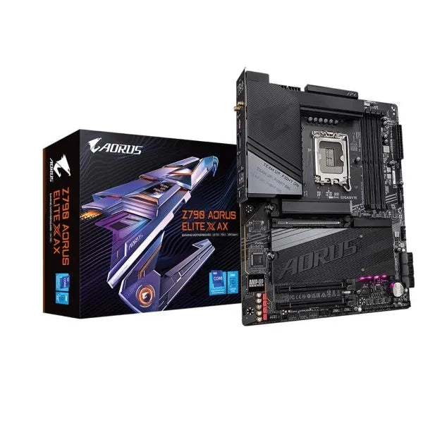 Gigabyte Z790 AORUS Elite X AX DDR5 WiFi LGA 1700 ATX Intel Motherboard (12th, 13th & 14th Gen Supported)