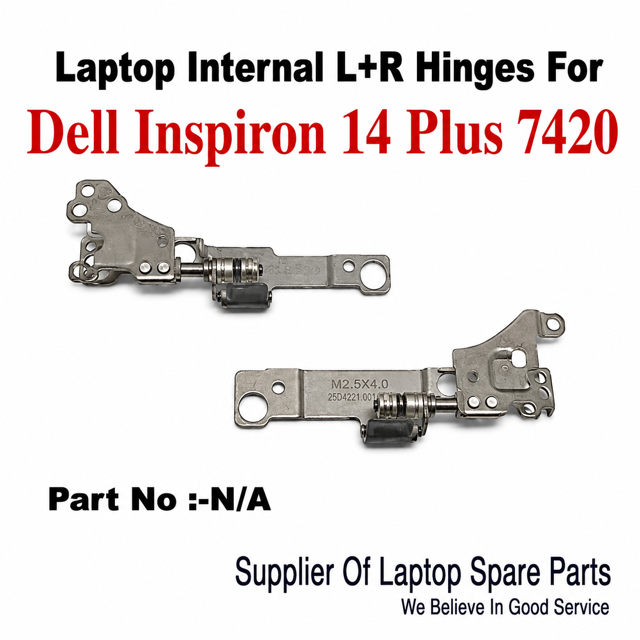 Dell | Laptop Hinges L+R | 7420 | Inspiron 14 Plus 7420