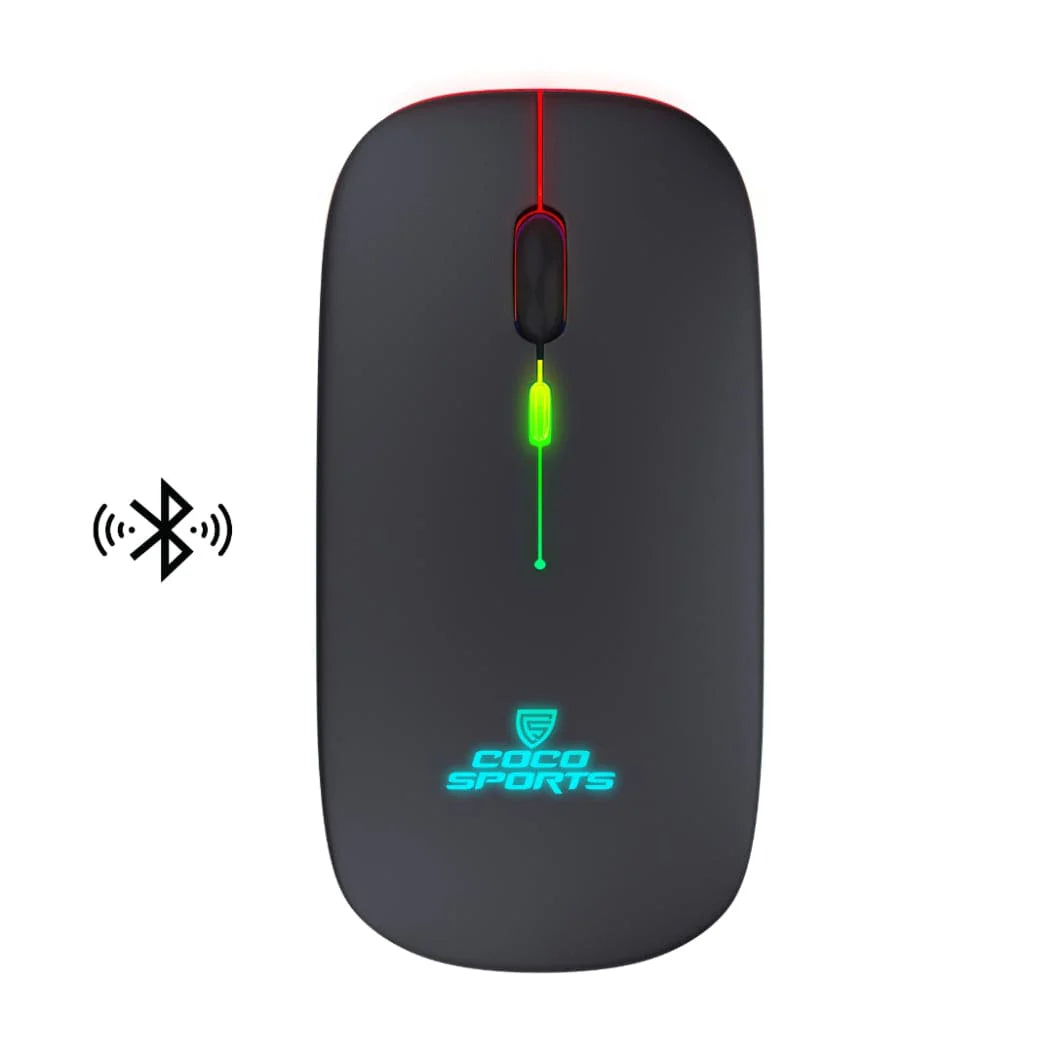 Coco Sports WM20 Wireless Mouse | 2.4GHz USB Optical Mouse for PC & Laptop | Ergonomic Wireless Mouse