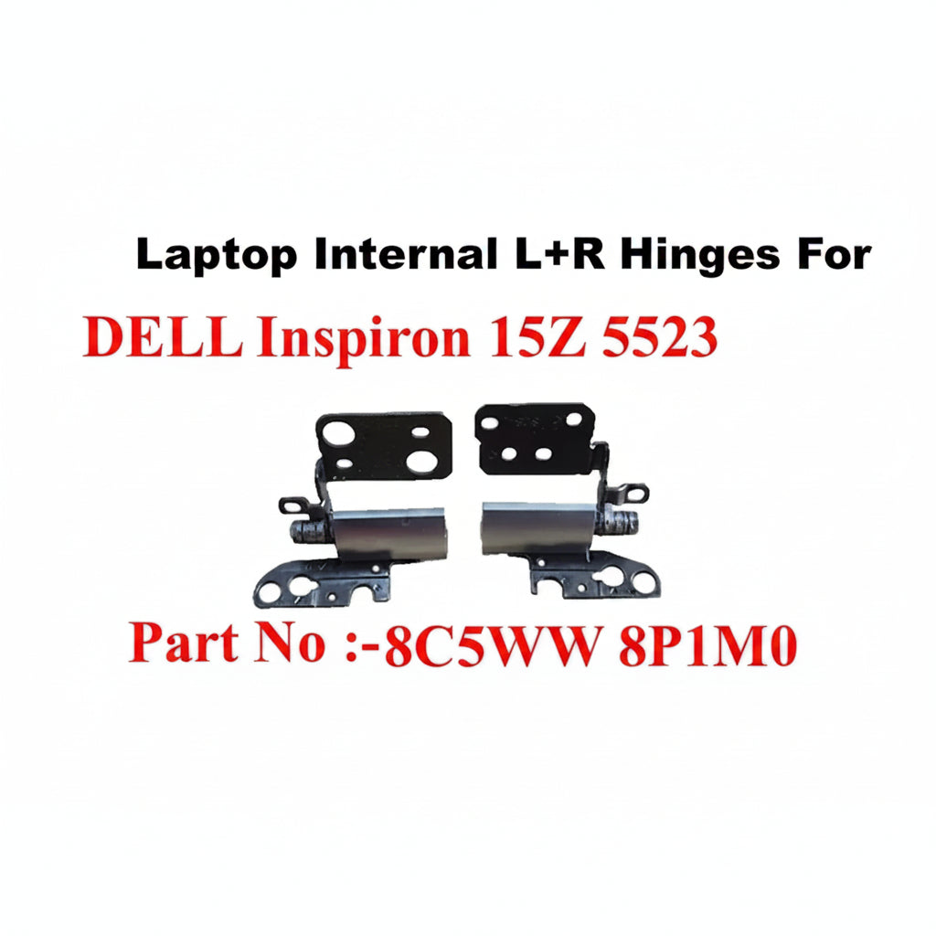 Dell | Laptop Hinges L+R | 8C5WW 8P1M0 | Inspiron 15Z 5523