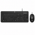 HP | Wired Keyboard Mouse Combo | KM160 | Universal Compatibility