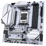 Colorful Battle-AX B650M-Plus WiFi V15 White DDR5 AMD AM5 mATX Motherboard
