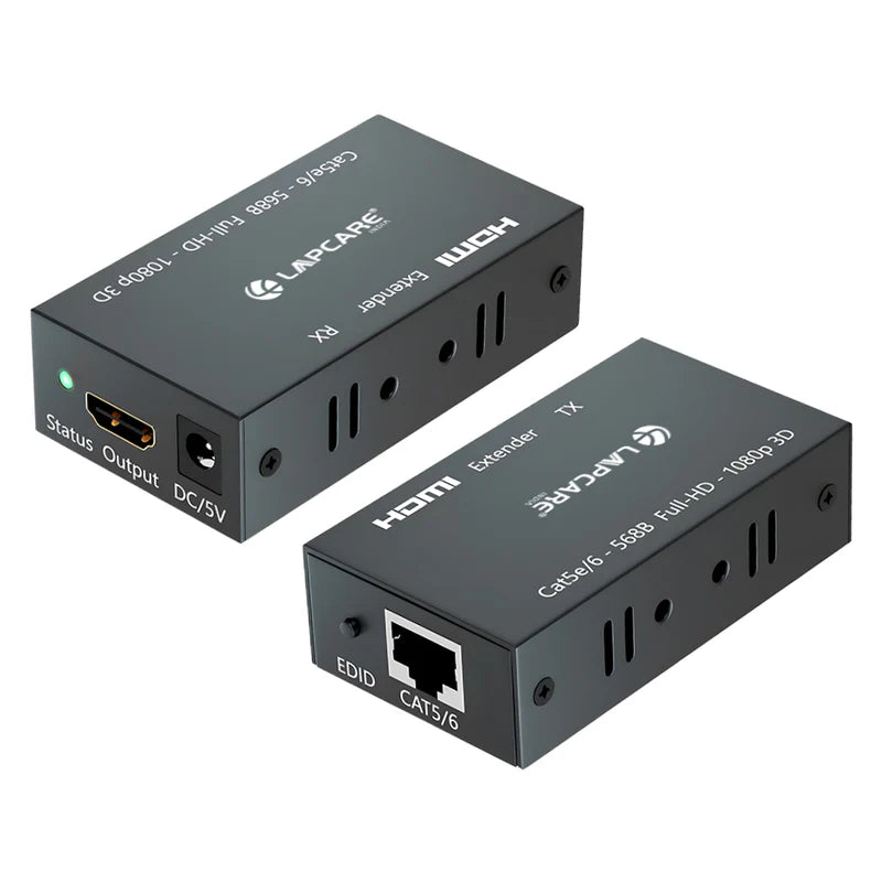 4K HDMI Extender 60M | HDMI Over CAT6 Extender | 4K HDTV Signal Extension Kit