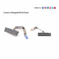 Lenovo Ideapad K14-Gen1 laptop keyboard flex cable on a white background