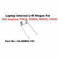 Dell | Laptop Internal L+R Hinges | 34.4EM03.101 | Inspiron N5020, M5020, M5030, N5030