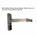 Computer ribbon cable with model numbers on a white background