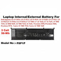 Dell | Internal Battery | P8P1P | Inspiron G5 15 5510 5511 5515 5520 5521 5525 5530 5535 G7 15 7500 16 7630 7635 7510 5620 7610 7620