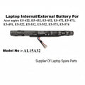 Acer | Internal Laptop Battery AL15A32 | Aspire E5-422, E5-432, E5-452, E5-472, E5-473, E5-491, E5-522, E5-532, E5-552, E5-573, E5-574