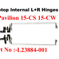 HP | Laptop Hinges (L+R) | L23884-001 | Pavilion 15-CS 15-CW