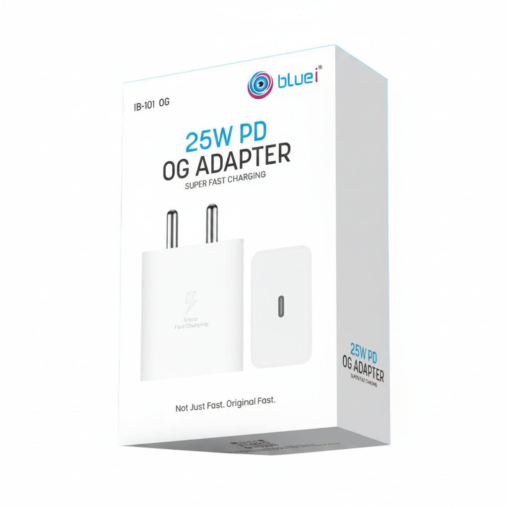 Bluei | 25W Fast Charger | IB-101 | Universal Smartphones