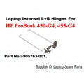 HP | Laptop Hinges (L+R) | 905763-001 | ProBook 450-G4 455-G4