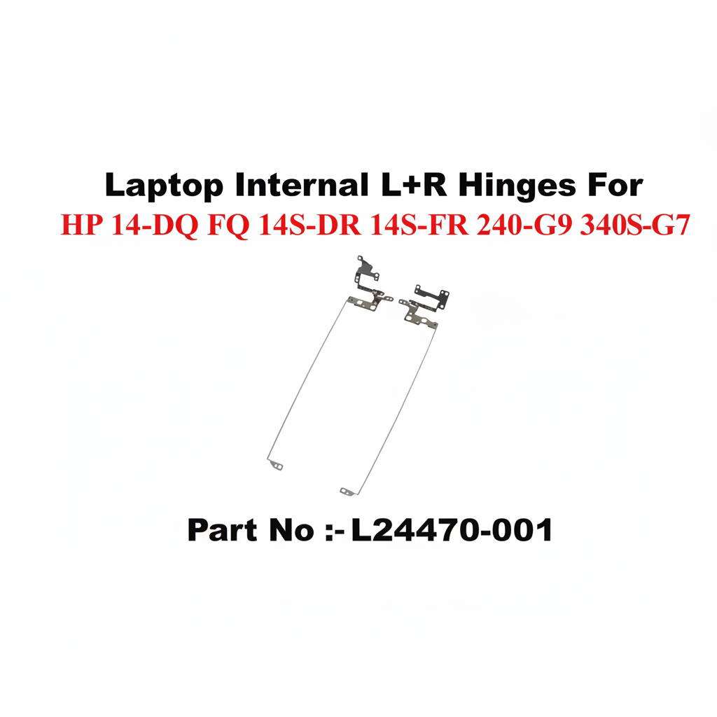 HP | Laptop Hinges (L+R) | L24470-001 | 14-DQ FQ 14S-DR 14S-FR 240-G9 340S-G7