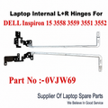 Dell | Laptop Hinges L+R | Q0VJW6 | Inspiron 15 3558 3559 3551 3552