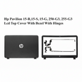 HP | LCD Top Cover with Bezel & Hinges | 15-R | Pavilion 15-R 15-S 15-G 250-G3 255-G3