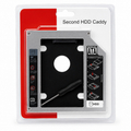 12.7mm Secondary HDD Caddy | SATA Hard Drive Caddy for Laptop | SSD HDD Bay Adapter