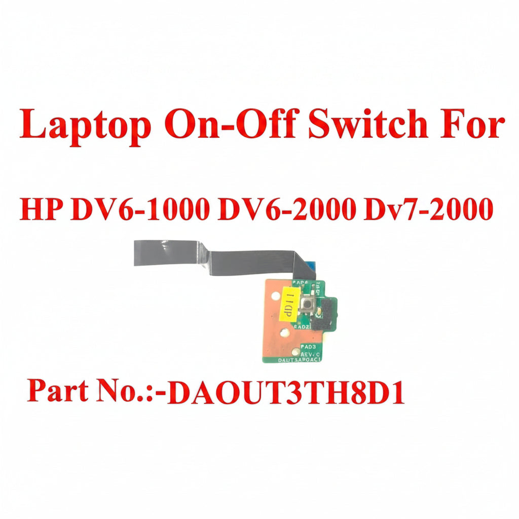 HP | Power Button Board | N/A | Pavilion DV6-1000 DV6-2000 DV7-2000