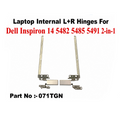 Dell | Laptop Hinges L+R | 071TGN | Inspiron 14 5482 5485 5491 2-in-1