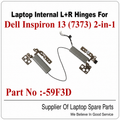 Dell | Laptop Hinges L+R | 59F3D | Inspiron 13 7373 2-in-1