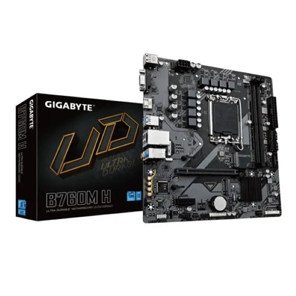 Gigabyte B760M H DDR5 LGA1700 Micro-ATX Motherboard