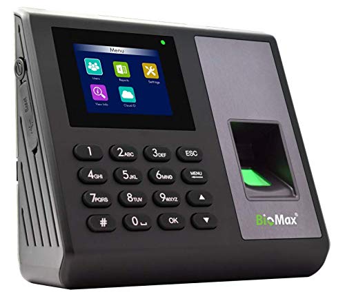 N-K30 Biomax Biometric Attendance System – Fingerprint & RFID Authentication | Reliable Time & Attendance Management