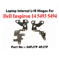 Dell | Laptop Hinges L+R | 04PJ7P 4PJ7P | Inspiron 14 5493 5494