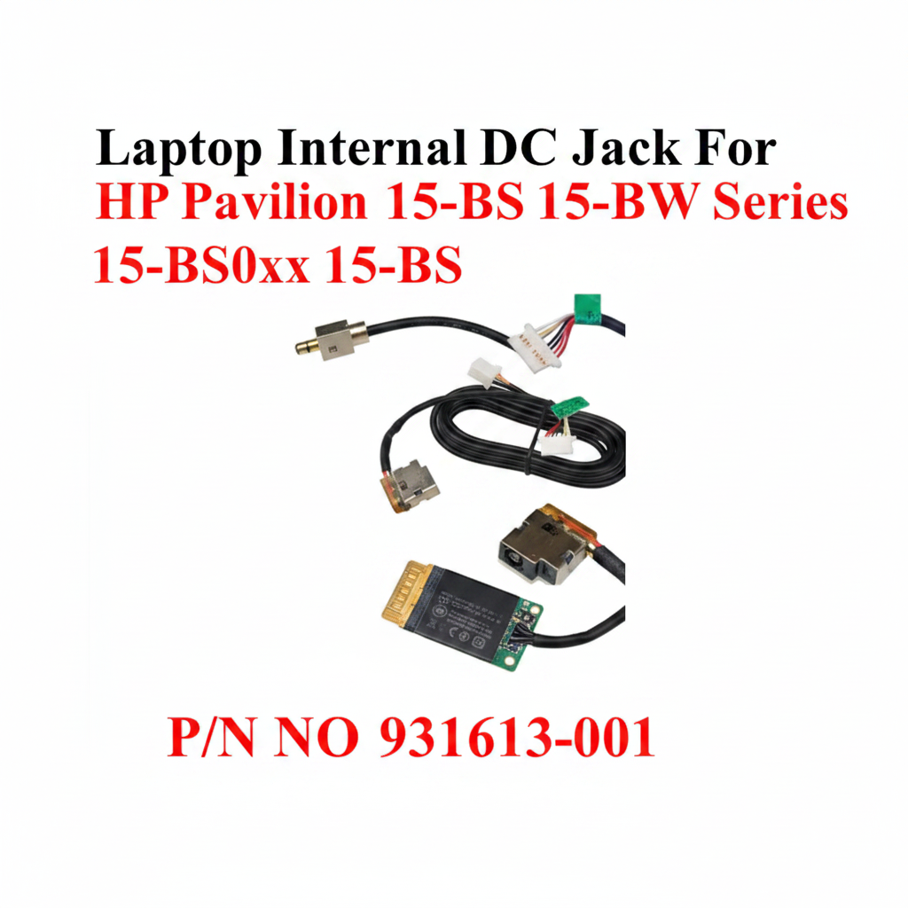 HP | DC Jack | 931613-001 | Pavilion 15-BS 15-BW