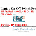 HP | Power Button Board | 905754-001 DA0X83PB6D0 | ProBook 450 G4 455 G4 470 G4