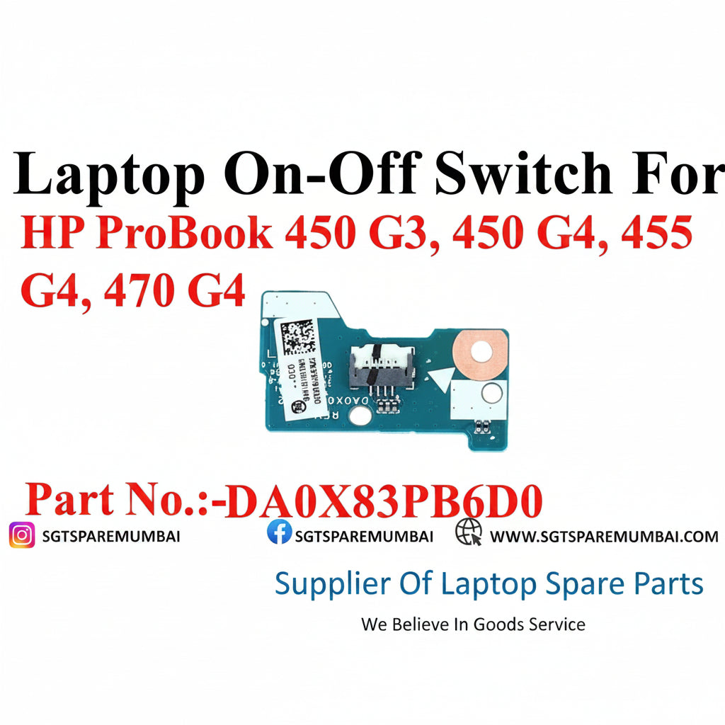 HP | Power Button Board | 905754-001 DA0X83PB6D0 | ProBook 450 G4 455 G4 470 G4