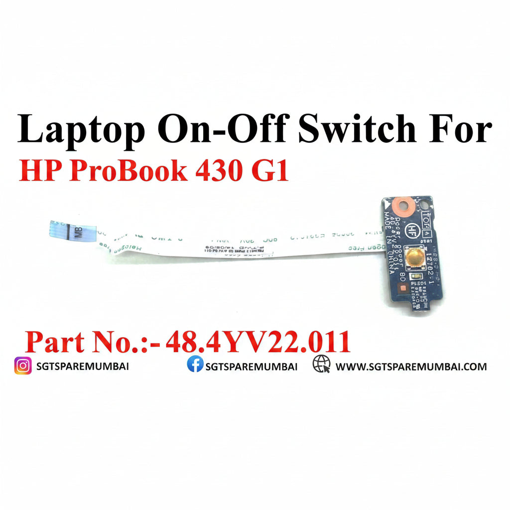HP | Power Button Board | 48.4YV22.011 | ProBook 430 G1