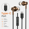 Just Corseca JST342 Wired Earphone | In-Ear Stereo Earphones with Mic | 3.5mm Audio Earbuds