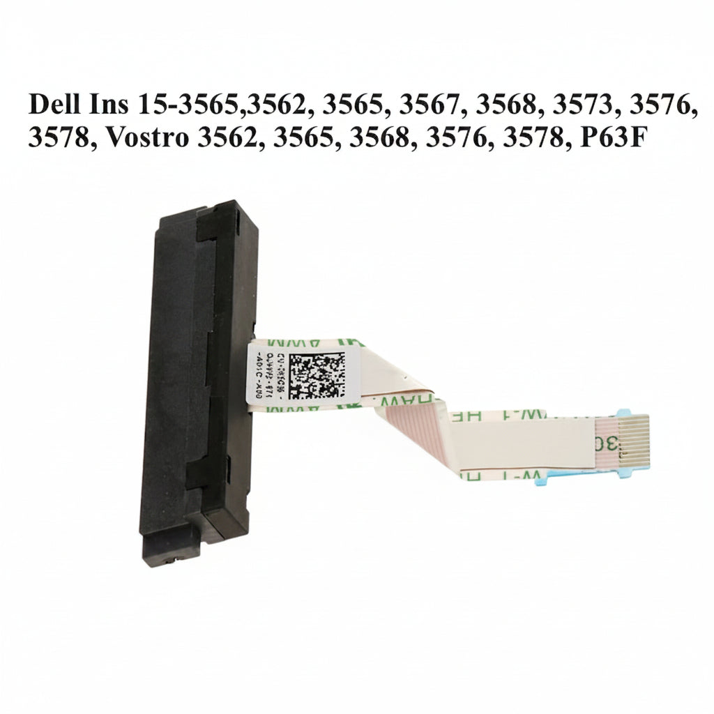 Dell | HDD Cable Connector | 450.09W04.0011 NBX0001QP00 | Inspiron 15 3562 3565 3567 3568 3573 3576 3578 Vostro 3562 3565 3568 3576 3578