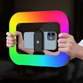 YM 200-RGB Mobile Light | 7.4V Rechargeable RGB LED Video Light | Photography & Streaming Light