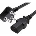 Boral | Heavy Duty Computer Power Cable | IEC C13 3 Pin Power Cord | Desktop PC, Monitor, Printer & UPS | 1.5 Yards | Black