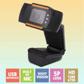 Coconut CAM 1 USB Web Camera | HD Webcam for PC & Laptop | Plug and Play Video Calling Camera