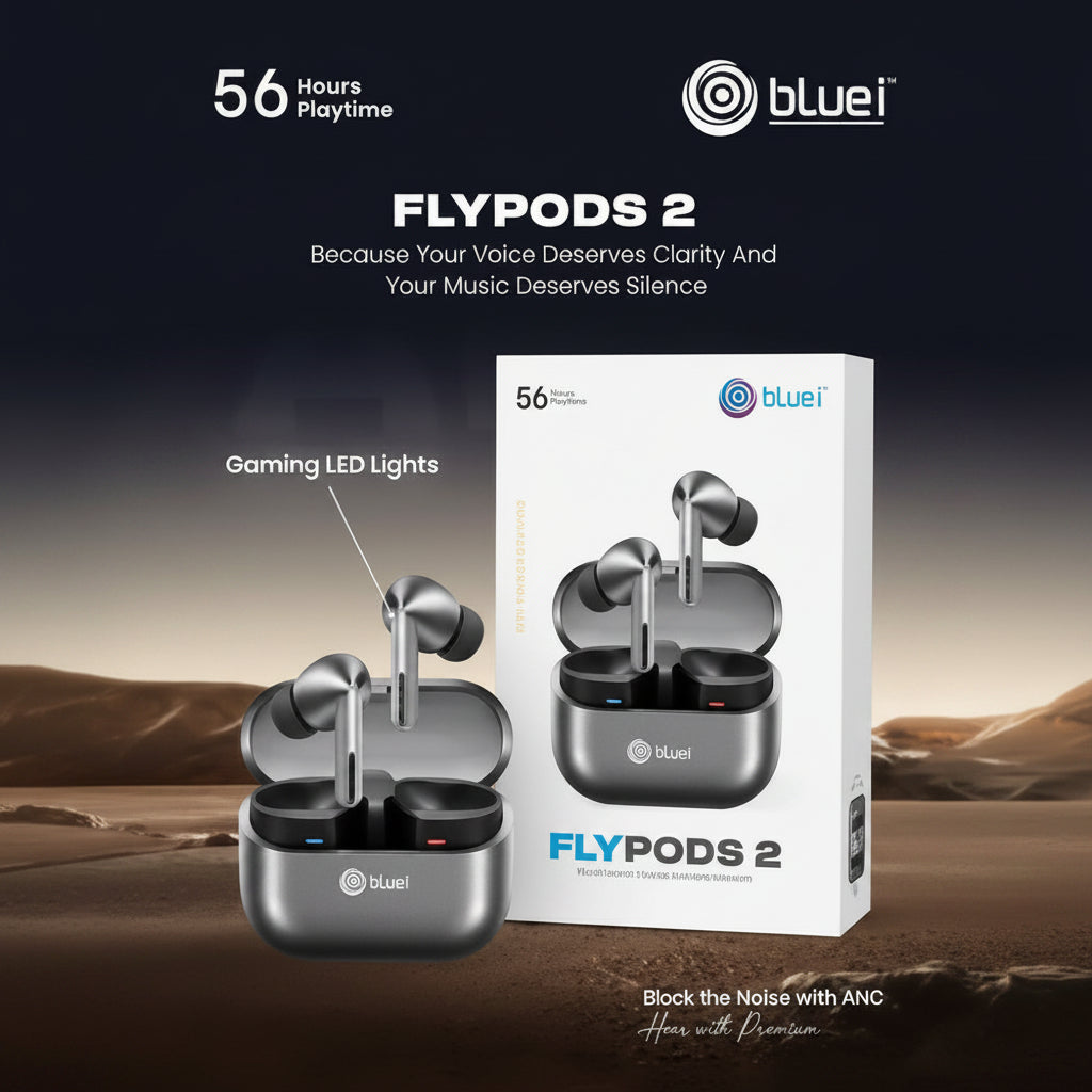 Bluei | True Wireless Earbuds | FlyPods 2 | Universal Smartphones