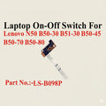 Lenovo | Power Button Switch | LS-B09SP | N50 B50-30 B51-30 B50-45 B50-70