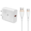 OOGE | Mobile Charger | Charge 1 Pro | Fast Charging Adapter  | Type-A to Type-C Cable