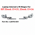 HP | Laptop Hinges (L+R) | 821151-001 | ZBook 15 G3 ZBook 15 G4HP | Laptop Hinges (L+R) | L28703-001 | ZBook 15 G5 ZBook 15 G6