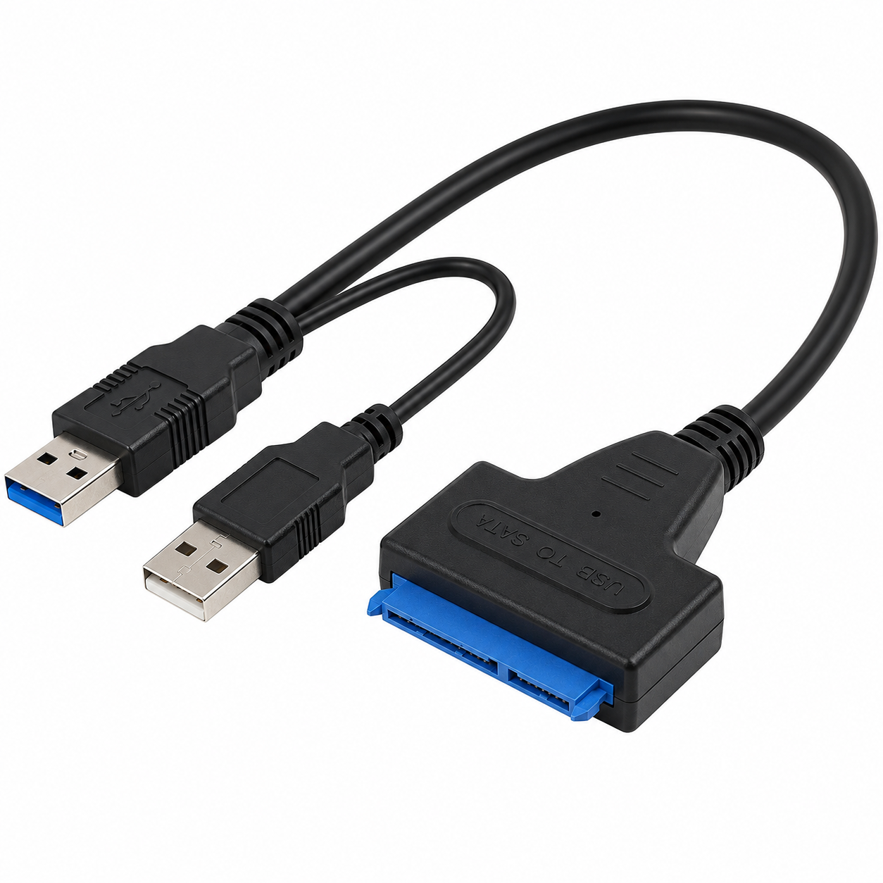 USB to SATA Converter for 2.5 & 3.5 Inch HDD SSD | USB-A to SATA Adapter Cable | Hard Drive Converter