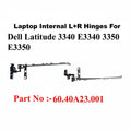 Dell | Laptop Internal L+R Hinges | 60.40A23.001 | Latitude 3340, E3340, 3350, E3350