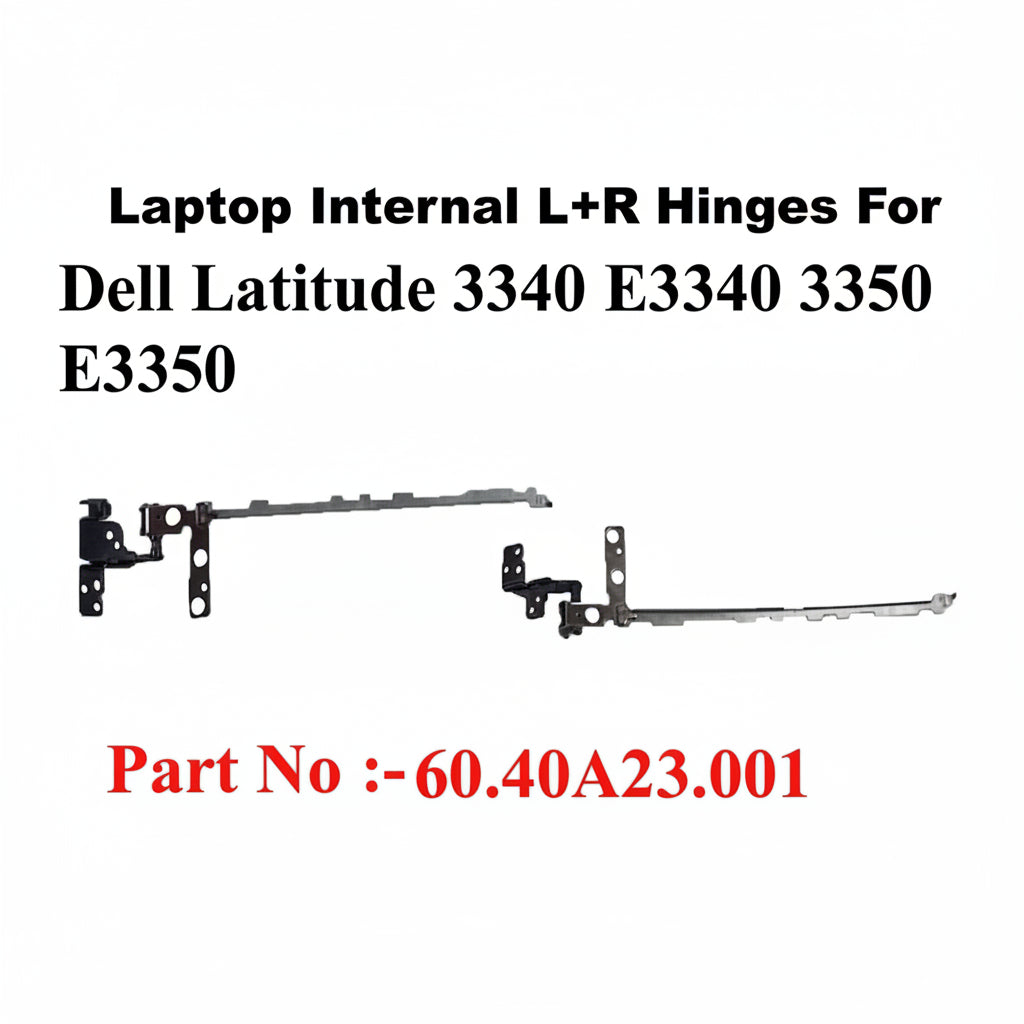 Dell | Laptop Internal L+R Hinges | 60.40A23.001 | Latitude 3340, E3340, 3350, E3350