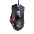 Techie Apex Wired Optical Mouse | USB Mouse for PC & Laptop | Ergonomic Computer Mouse