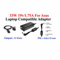 Asus Compatible | Laptop Adapter | 33W 19V 1.75A | Asus Laptops
