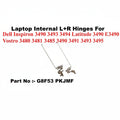Dell | Laptop Hinges L+R | GBF53 PKJMF | Inspiron 3490 3493 3494 Vostro 3480 3481 3485 3490 3491 3493 3495 Latitude 3490 E3490