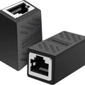 FEDUS | RJ45 Ethernet Coupler | Cat7 Cat6 Cat5e Female to Female Inline Adapter | RJ45 LAN Extender | Pack of 2